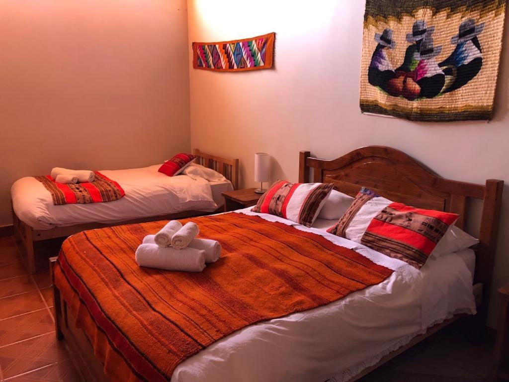 סן פדרו דה אטקאמה Hostal Nuevo Amanecer מראה חיצוני תמונה