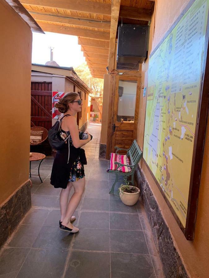סן פדרו דה אטקאמה Hostal Nuevo Amanecer מראה חיצוני תמונה