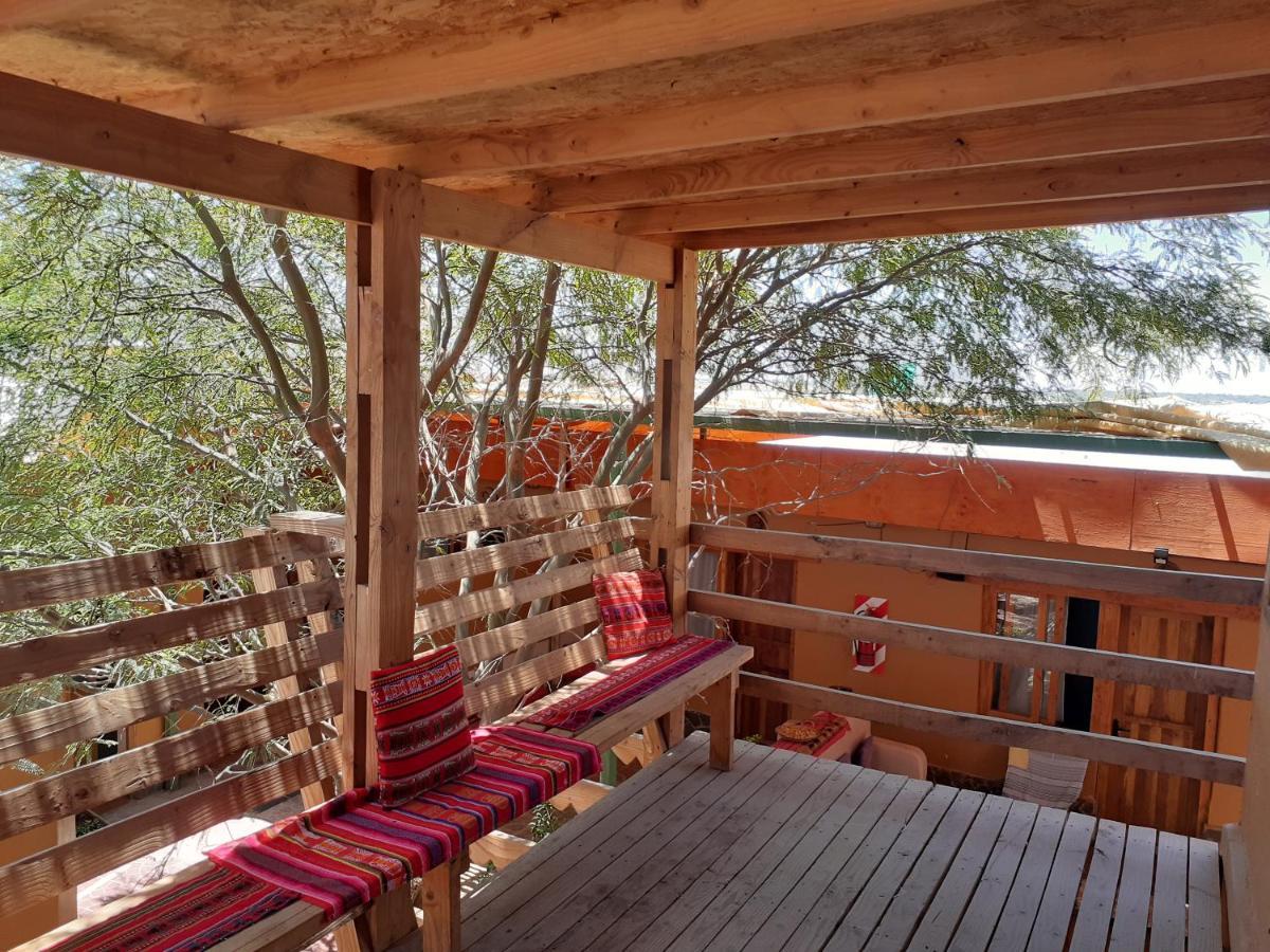 סן פדרו דה אטקאמה Hostal Nuevo Amanecer מראה חיצוני תמונה